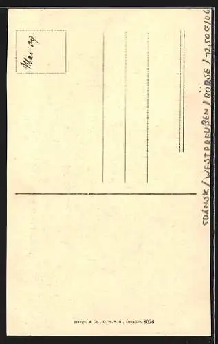 AK Danzig, Artushof (Börse)