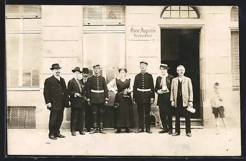 AK Nürnberg, Gasthaus Franz Augustin, Luitpoldstrasse 31