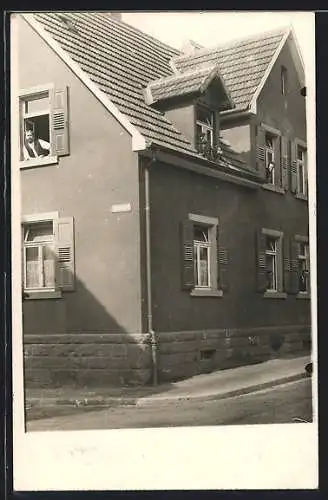 Foto-AK Bretten, In der Talstrasse