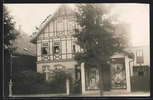 Foto-AK Bünde /Westf., Villa Biermann 1912