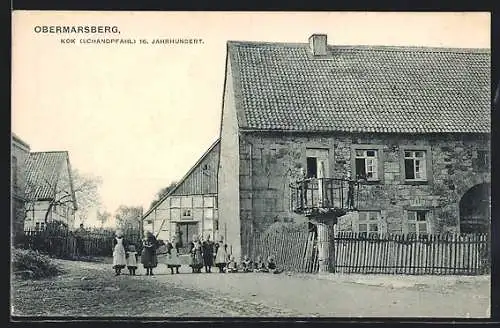 AK Obermarsberg, Kok Schandpfahl 16. Jahrhundert