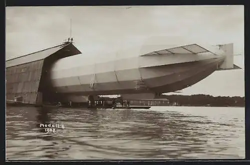 AK Zeppelin Modell 4 1908