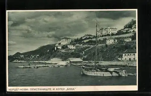 AK Herceg-Novi, Pristaniste i Hotel Boka