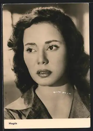 AK Schauspielerin Magda Sabbahi in dem Film Djamila