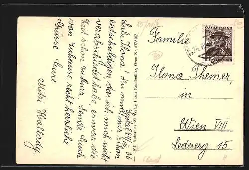 AK Spital am Semmering, Ortsansicht mit Stuhleck