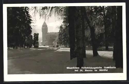 AK St. Marein i. Mürztal, Bäuerliches Volksbildungsheim Graschnitz