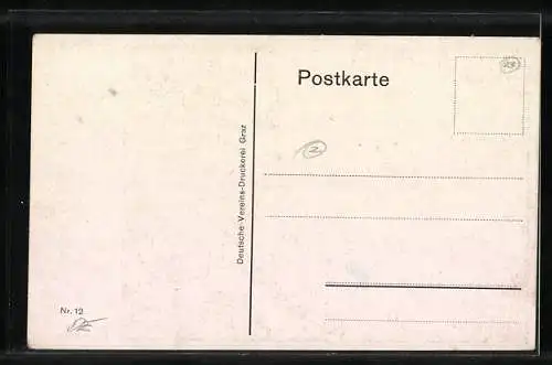 AK Idyll, eine Ziege und zwei Küken in einem Stall