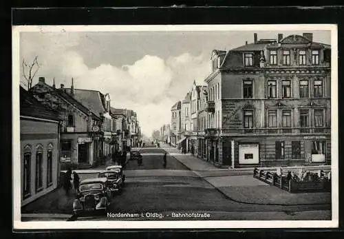 AK Nordenham i. Oldbg., Uhrmacher Theodor Schmidt an der Bahnhofstr.