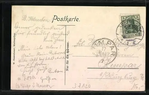 AK Göttingen, Gasthaus Mariaspring