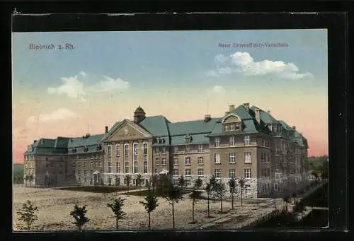 AK Biebrich a. Rh., Neue Unteroffizier-Vorschule