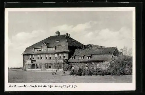 AK Wyk /Föhr, Berliner Kinderheilstätte Schöneberg