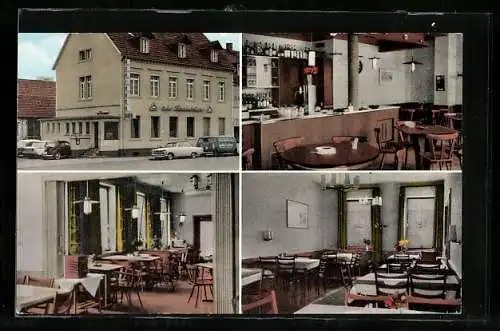 AK Karlsruhe-Knielingen, Restaurant zur Rheinbrücke, Rheinbrückenstrasse 25