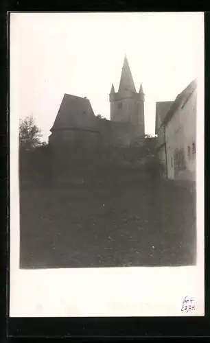 AK Breithardt, Rückansicht der Kirche