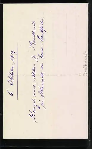 AK Breithardt, Altar und Kanzel der Kirche im Schmuck des Erntedankfests