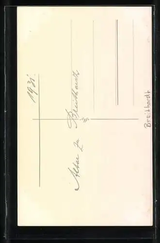 AK Breithardt, Altar mit Jesuskreuz in der Kirche