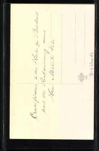 AK Breithardt, Kruzifix an der Kirche nach der Restaurierung