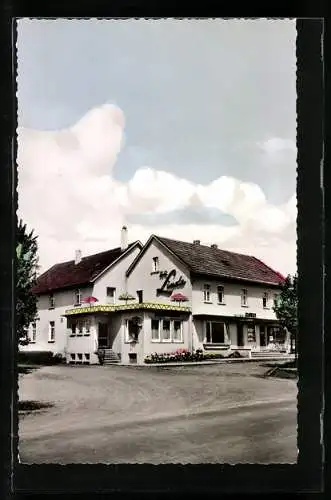 AK Heddersdorf über Bad Hersfeld, Restaurant und Hotel Zur Linde