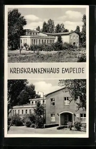 AK Empelde, Ansichten des Kreiskrankenhauses
