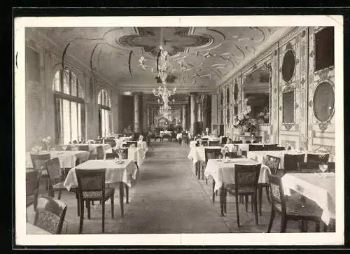 AK München, Restaurant im Künstlerhaus, Lenbachplatz