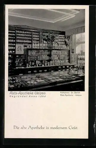 AK Uelzen, Inneres der Rats-Apotheke