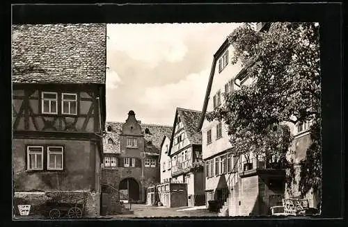 AK Klingenberg / Main, Hofstrasse mit Tor