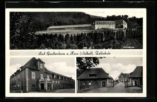 AK Bad Gandersheim, Zollschule, verschiedene Ansichten