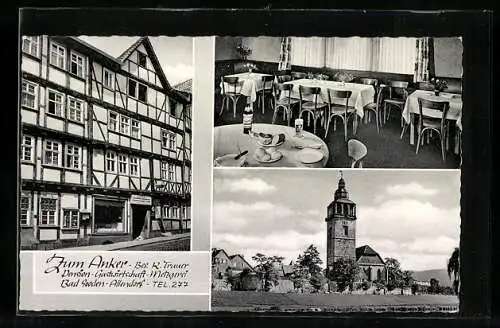 AK Bad Sooden-Allendorf, Gasthaus zum Anker