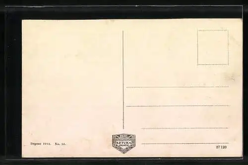 AK Krakau, Marienkirche von der Seite des Tuchhauses