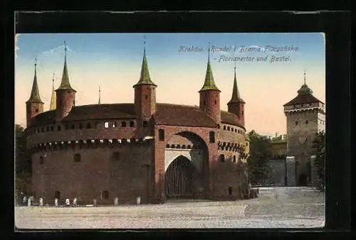 AK Kraków, Florianertor und Bastei