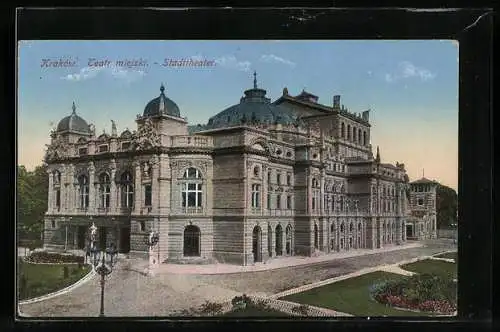 AK Krakau-Krakow, Teatr miejski