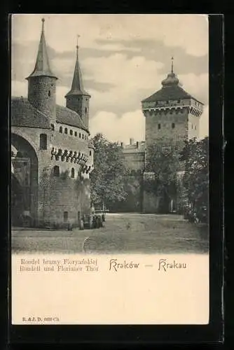 AK Krakau, Rondell und Florianer Thor