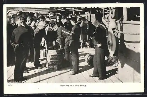 AK Serving out the Grog