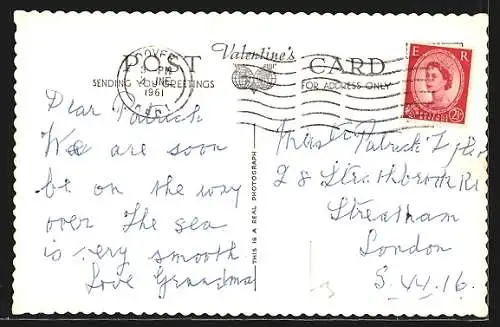 AK Passagierschiff Compiegne leaving Dover