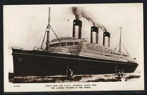 AK RMS Majestic der White Star Line