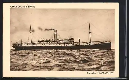 AK Passagierschiff Jamaique in voller Fahrt