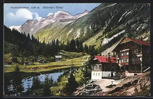 AK Ginzling im Zillertal, Gasthaus Neubreitlahner