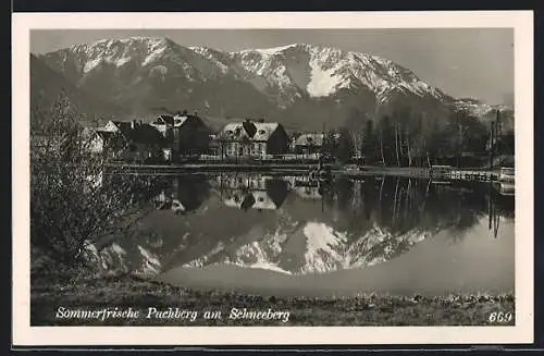AK Puchberg am Schneeberg, Partie am See