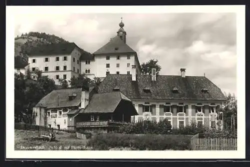 AK Donnersbach, Schloss mit Herrenhaus