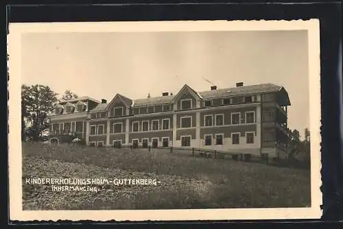AK Innermanzing, Kindererholungsheim Guttenberg