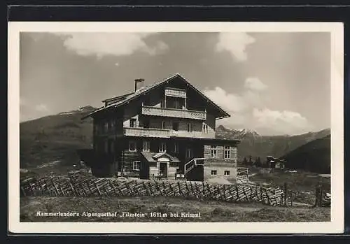 AK Krimml, Kammerlanders Alpengasthof Filzstein