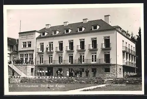 AK Dörfl, Erholungsheim der Arbeiterkrankenkasse der Buchkaufmannschaft Wien