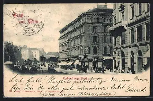 AK Wien, Pelzwaren Ignaz Lust, Babenbergerstrasse