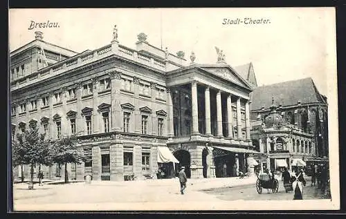 AK Breslau, Stadt-Theater