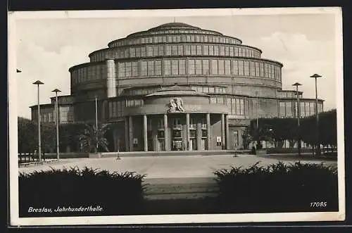 AK Breslau, An der Jahrhunderthalle
