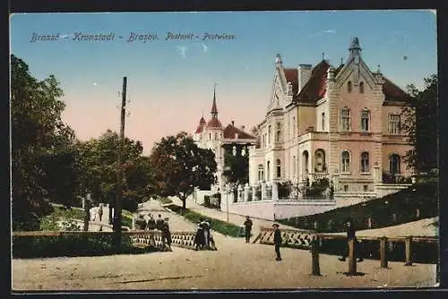 AK Kronstadt, An der Postwiese