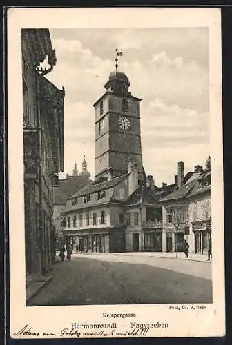 AK Hermannstadt, In der Reispergasse