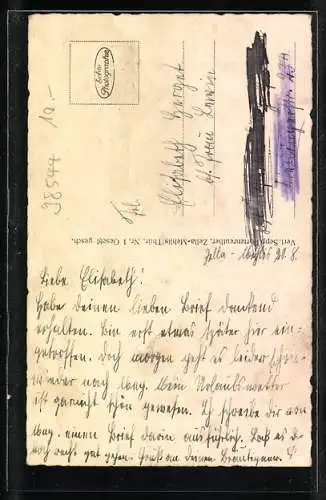 AK Zella-Mehlis, Mercedes-Büromaschinenwerk I. aus der Vogelschau