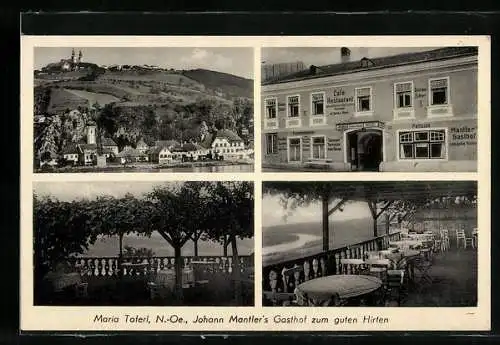 AK Maria Taferl /N.-Oe., Johann Mantlers Gasthof zum guten Hirten