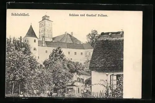 AK Schönbühel, Schloss und Gasthof Fellner