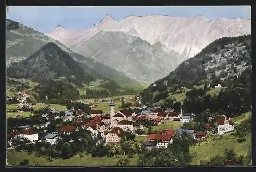 AK Schruns, Panorama mit Zimbaspitze